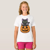 T-shirt Éffrayant mais mignon (Devant entier)