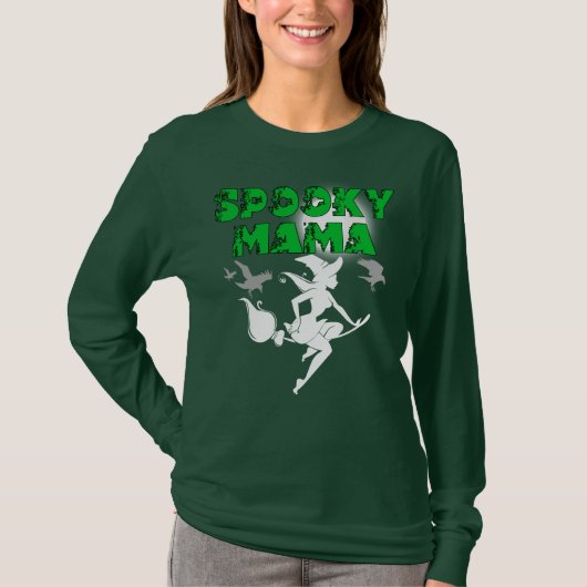 T-shirt Éffrayant Mama 02.b (Devant)