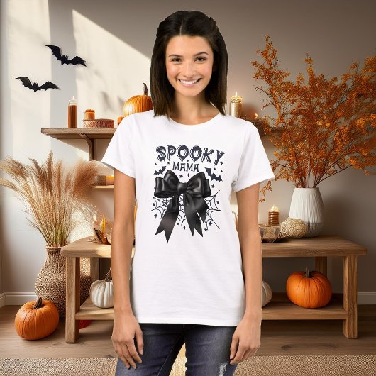 T-shirt Éffrayant Mama Halloween
