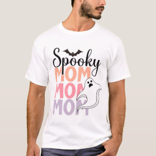 T-shirt Éffrayant Maman Halloween Design