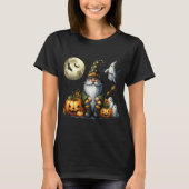 T-shirt Éffrayant mignon Halloween Gnome 🎃 - Cadeau parfa (Devant)
