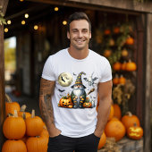 T-shirt Éffrayant mignon Halloween Gnome 🎃 - Cadeau parfa
