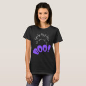 T-shirt Éffrayant Misty Morn - BOO ! Halloween (Devant entier)