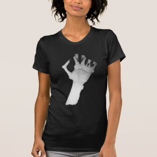 T-shirt Effrayant monstre main avec de longs ongles art