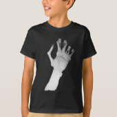 T-shirt effrayant monstre mains narrées (Devant)