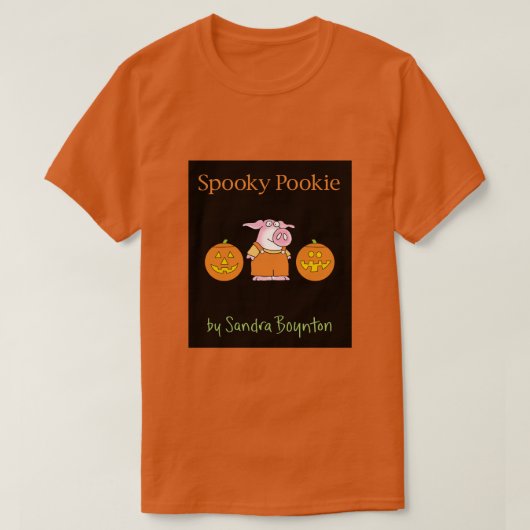 T-shirt ÉFFRAYANT POOKIE par Sandra Boynton (Design devant)