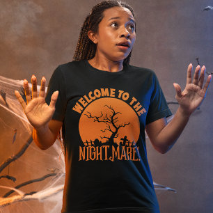 T-shirt éffrayant pour la nuit d'Halloween