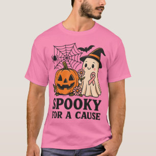 T-shirt Éffrayant pour une cause - Belle Halloween fantôme