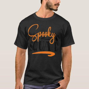 T-shirt Éffrayant Squad Cool flèche Halloween blague -
