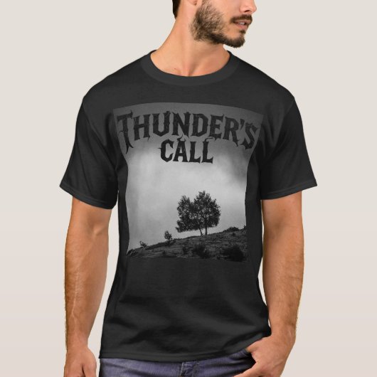 T-shirt Éffrayant Tree Fallen Divine Rock (Devant)