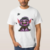 T-shirt éffrayant Troll Halloween (Devant)
