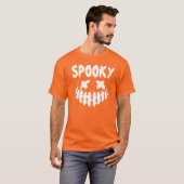 T-shirt Éffrayant visage Halloween heureux pour hommes T-s (Devant entier)