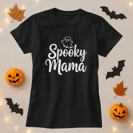 T-shirt Éffrayante maman d'Halloween