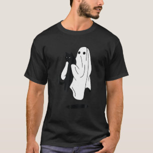 T-shirt Éffrayante saison Amoureux des chats Halloween Cos