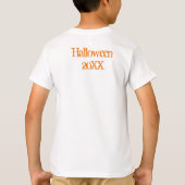 T-shirt Éffrayante sorcière et maison Halloween fun (Dos)