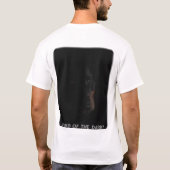 T-shirt Effrayé de l'obscurité ? (Dos)