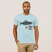 T-shirt Effrayé des requins (Devant entier)