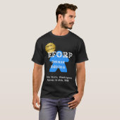 T-shirt EFORP 2025 10e anniversaire Deluxe Edition Bleu (Devant entier)