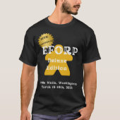 T-shirt EFORP 2025 10e anniversaire Deluxe Edition Jaune (Devant)