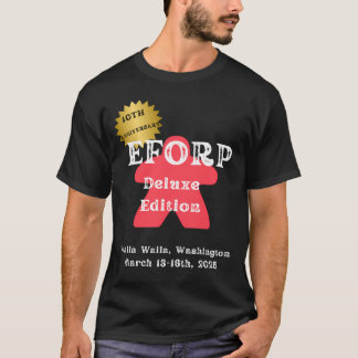 T-shirt EFORP 2025 10e Anniversaire Deluxe Edition Rouge