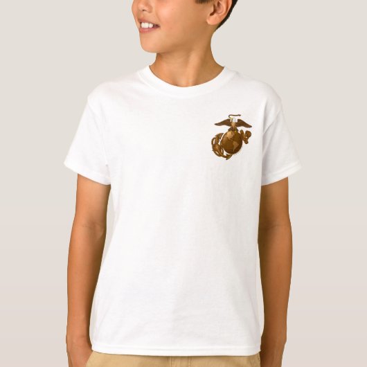 T-shirt EGA couleur complète - Bronze (Devant)
