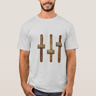 T-shirt égaliseur de 3 bandes (version grunge)