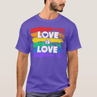T-shirt Égalité Amour Est Amour amis