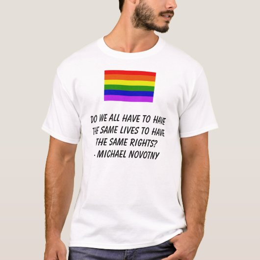 T-shirt Égalité des droits (Devant)