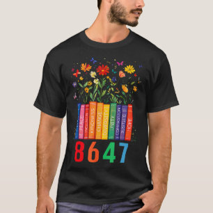 T-shirt Egalité des droits Livre Flower Trump Femmes Droit