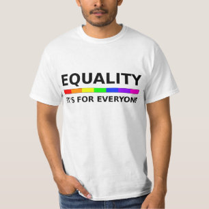 T-shirt Égalité - elle est pour chacun