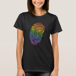 T-shirt Égalité Fierté Gay Lgbtq Arc-en-ciel Transgenre Bi