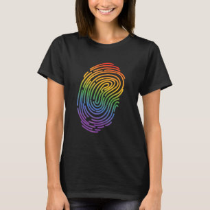 T-shirt Égalité Fierté Gay Lgbtq Arc-en-ciel Transgenre Bi