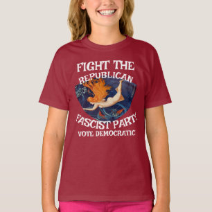 T-SHIRT ÉGALITÉ FW FV HG LIBERTÉ LIBERTÉ VOTE ÉLECTION X