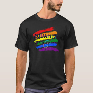T-shirt Égalité Héritier Personne Lgbtq+ Fierté Diversité