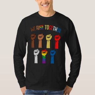 T-shirt Egalité Justice Pouvoir Histoire Usa Fierté Ensemb