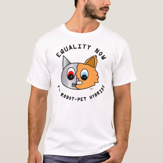 T-shirt Égalité maintenant pour des hybrides d'animal (Devant)