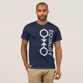 T-shirt Égalité-Mâle (Devant entier)