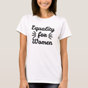 T-shirt Égalité pour les femmes Journée internationale des