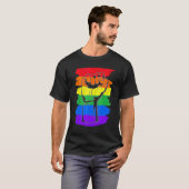 T-shirt Égalité Queer Pride Mois Lgbt Pride Pointe Arc-en- (Devant entier)