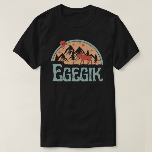T-Shirt Egegik, Alaska (Design devant)