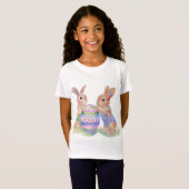 T-shirt Egg Bunnies (Voorkant volledig)