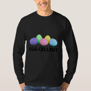 T-shirt Egg Cellent Joyeux Fête de Pâques Mère Papa Fille 
