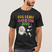 T-shirt Egg hunt champion 2022 (Devant)