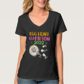 T-shirt Egg hunt champion 2022 (Devant)