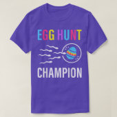 T-shirt Egg hunt champion 2022 (Design devant)