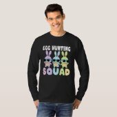 T-shirt Egg Hunting Squad  Easter Bunnies Egg Hunt (Devant entier)