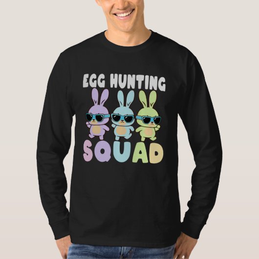 T-shirt Egg Hunting Squad  Easter Bunnies Egg Hunt (Devant)