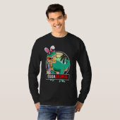 T-shirt Eggasaurus Rex Easter Bunny Eggs Panier Dinosaur B (Devant entier)