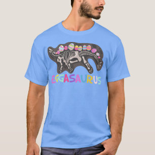 T-shirt eggasaurus stegosaurus oeuf dinosaure heureux mer