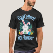 T-shirt EggCellent Egg Hunter Cute Easter Bunny Egg Hunt P (Devant)
